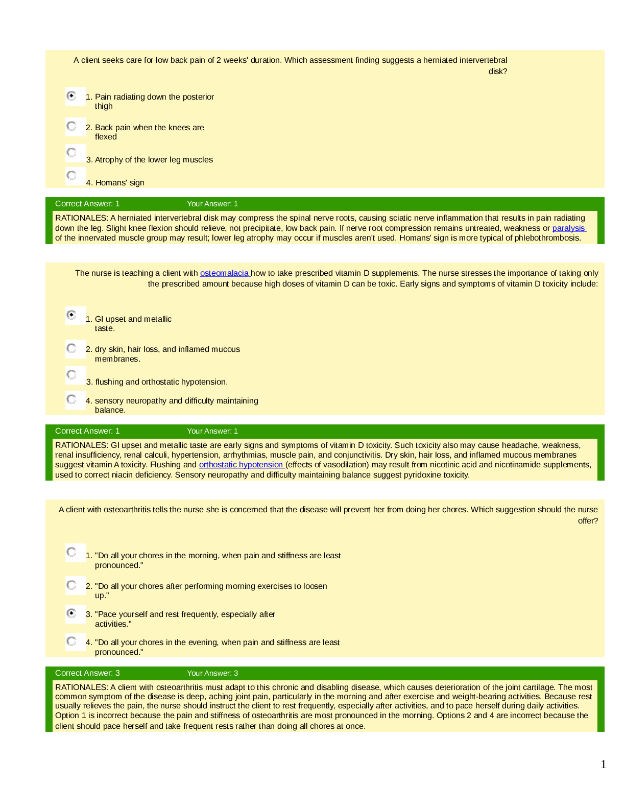 Preview image for orthopedics NCLEX exam 2021/2022